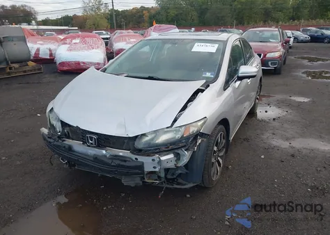 2015 Honda Civic Ex-L from USA, damaged, VIN 19XFB2F91FE233455